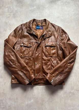 giacca vintage in vera pelle - taglia 50, brand: Vera Pelle, condizioni: Ottime, taglia: L, €37.90, €40.50 include la Protezione acquisti