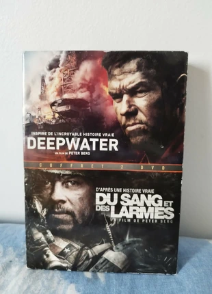 📀 Coffret DVD Mark Wahlberg – Deepwater Horizon + Du sang et des larmes | Très bon état, zustand: Sehr gut, 8,00 €, 9,10 € inklusive Vinted-Käuferschutz