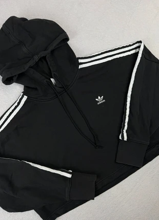 Adidas Originals Cropped Hoodie – Black – Women (Size S), marque: adidas, état: Très bon état, taille: S / 36 / 8, 12,90 €, 14,25 € Protection acheteurs incluse