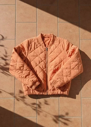 Veste matelassée orange zippée – taille S – style comfy tendance, merk: Ysera, staat: Heel goed, maat: S / 36 / 8, € 55,99, € 59,49 inclusief Kopersbescherming Pro