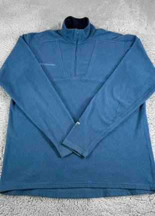 Sweat Polaire Columbia 1/4 Zip Outdoor Omni Therm Stretch | Bleu Marine Logo Brodé | Taille M 00421, marque: Columbia, état: Bon état, taille: M / 38 / 10, 13,00 €, 14,35 € Protection acheteurs (Pro) incluse