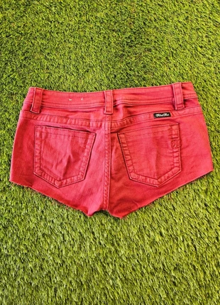 Miss Me Y2K Vintage Denim Mini Shorts - Embroidered Pocket Detail, marque: Miss Me, état: Très bon état, taille: L / 40 / 12, 12,00 €, 13,30 € Protection acheteurs incluse