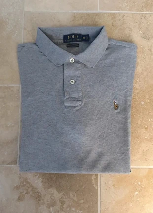 Polo Ralph Lauren homme M pima coton gris logo coloré excellent état, marke: Ralph Lauren, zustand: Sehr gut, größe: M, 27,99 €, 30,09 € beinhaltet Vinted-Käuferschutz Pro