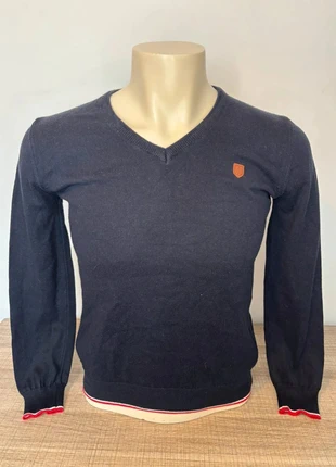 Pull col V Sir Raymond Tailor – 100 % coton – Taille M (taille petit, équiv. S/XS), marke: Sir Raymond Tailor, zustand: Sehr gut, größe: S, 10,00 €, 11,20 € inklusive Vinted-Käuferschutz