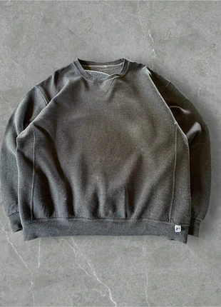 Sweat Crewnek Russel Athletic USA vintage gris noir – Taille L Oversize (Unisexe), brand: Russel Athletic, condition: Good, size: L, €17.00, €18.55 includes Buyer Protection Pro