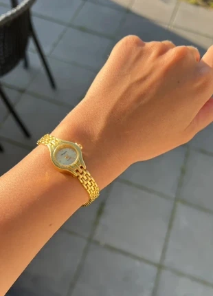 Reloj dorado vintage mini, marque: Vintage Dressing, état: Neuf avec étiquette, taille: 30–38 mm, 16,00 €, 17,50 € Protection acheteurs incluse