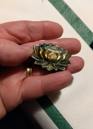 Cabochon fleur de lotus labradorite doré pour création, brand: labradorite, condition: New with tags, €11.90, €13.20 includes Buyer Protection