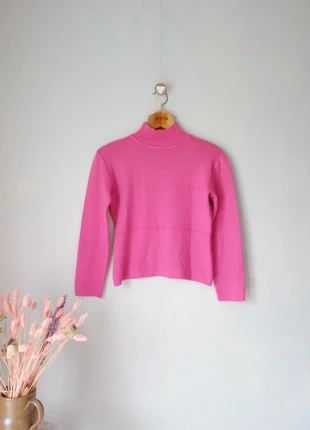 Pull en laine col montant rose Alain Manoukian vintage T.38/40, brand: Alain Manoukian, condition: Very good, size: L / 40 / 12, €15.00, €16.45 includes Buyer Protection Pro