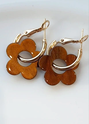 Boucles d’oreilles fleur 20 mm – acier inoxydable, condition: New without tags, €5.90, €6.90 includes Buyer Protection