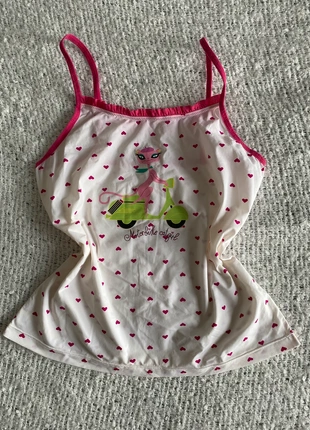 Pink and white coquette top romantic polka heart pattern Lolita lingerie Paris sexy cute, marque: Vintage Dressing, état: Très bon état, taille: S / 36 / 8, 7,00 €, 8,05 € Protection acheteurs incluse