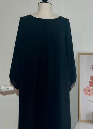 Robe noire H&M – Taille 36 – fluide & doublée – manches longues – très bon état, marque: H&M, état: Très bon état, taille: S / 36 / 8, 11,00 €, 12,25 € Protection acheteurs incluse