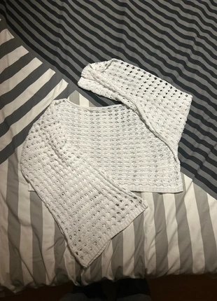 Top à trous été, marque: Shein, état: Très bon état, taille: L / 40 / 12, 2,00 €, 2,80 € Protection acheteurs incluse