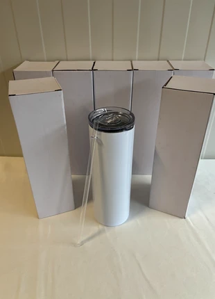 Gourde Isotherme Tumbler Sublimation 20oz / 591ml Avec Paille Et Couvercle, marque: Gourde sublimation, état: Neuf avec étiquette, 6,50 €, 7,53 € Protection acheteurs (Pro) incluse