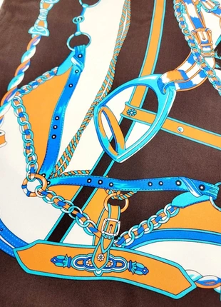 Foulard equestrian eighties stirrup scarf tuch old money classique heritage classic timeless, marque: Vintage Chic, état: Très bon état, 10,00 €, 11,20 € Protection acheteurs incluse