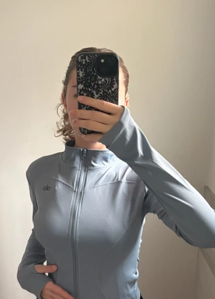 Veste de sport ALO bleu gris taille S - jacket premium, marque: ALO, état: Neuf sans étiquette, taille: S / 36 / 8, 52,00 €, 55,30 € Protection acheteurs incluse