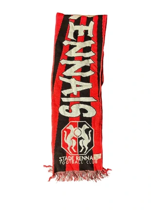 Écharpe Stade Rennais – Rouge/Noir – Supporter / Ultra, brand: Stade rennais, condizioni: Ottime, €8.00, €9.10 include la Protezione acquisti
