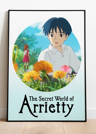 Arrietty - A3 Poster (A4 Size Also Available) #3, brand: Studio Ghibli, condition: Very good, €6.48, €7.50 includes Buyer Protection