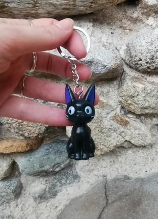 Porte-clés chat noir style Jiji kiki la petite sorcière ghibli miyazaki, brand: Ghibli, condition: Very good, €8.00, €9.10 includes Buyer Protection Pro