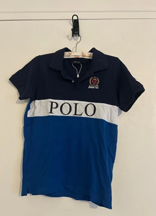 Polo garçon 14ans bleu et blanc, marque: unique tex, état: Neuf sans étiquette, taille: 14 ans / 164 cm, 5,00 €, 5,95 € Protection acheteurs incluse