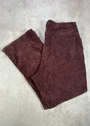 Pantalon Vintage En Velours Côtelé / Corduroy Venezia rouge vin ample et taille 18W, brand: Vintage Dressing, condition: Very good, size: XXXL / 46 / 18, €10.00, €11.20 includes Buyer Protection Pro