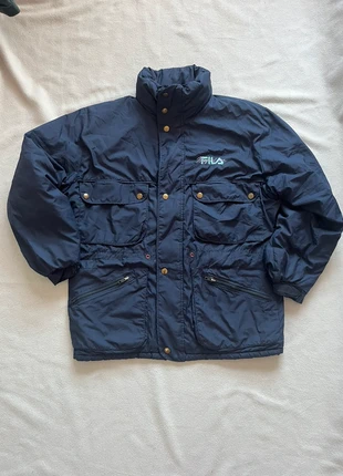 Fila Puffer Jacket Vintage Classic Style Original Old Money 90s, marque: FILA, état: Très bon état, taille: XL, 15,00 €, 16,45 € Protection acheteurs incluse