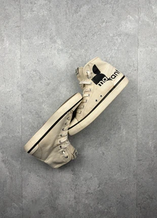 Chaussure/Basket Isabel Marant Blanc/Beige Femme | Taille 37, marca: Isabel Marant, estado: Muito bom, tamanho: 37, €120.00, €126.70 inclui Proteção do Comprador