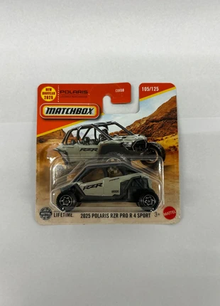 Matchbox - Polaris RZR Pro R 4 Sport 2025, marque: Matchbox, état: Neuf avec étiquette, taille: Taille unique, 2,25 €, 3,06 € Protection acheteurs incluse