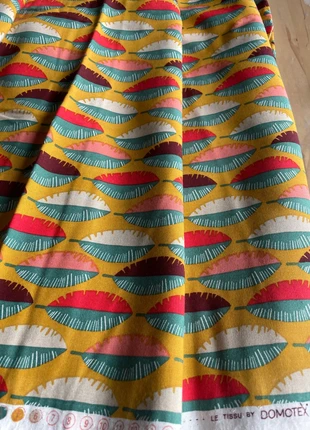 Coton feuillage au mètre, marque: Domotex, état: Neuf avec étiquette, 5,00 €, 5,95 € Protection acheteurs incluse