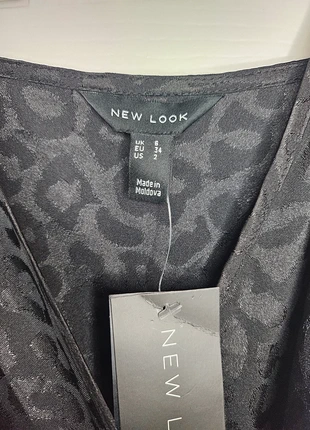 New look Black satin wrap dress size 6, brand: New Look, condition: New with tags, size: XS / UK 4-6, £5.00, £5.95 includes Buyer Protection