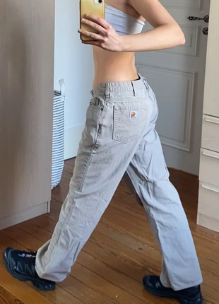 Pantalon carhartt beige large oversize, marca: Carhartt, estado: Muito bom, tamanho: M / 38 / 10, €40.00, €42.70 inclui Proteção do Comprador