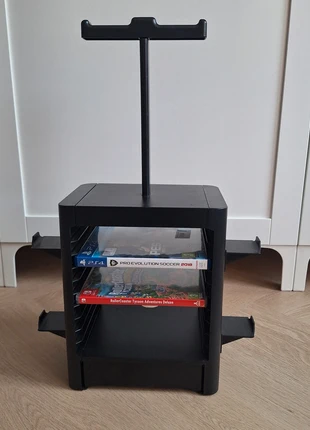 Game storage tower, staat: Heel goed, € 8,00, € 9,10 inclusief Kopersbescherming Pro