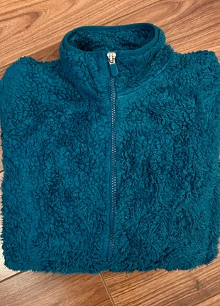 FILA Sport Sherpa Fleece | Deep Teal Cozy Full-Zip | S (Women), brand: FILA, condition: Very good, size: S / 36 / 8, €14.90, €16.35 includes Buyer Protection