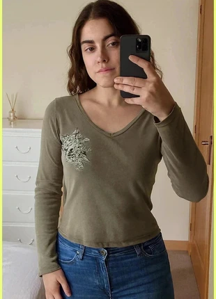 tee shirt manches longues, marca: fragman, estado: Bom, tamanho: M / 38 / 10, €4.00, €4.90 inclui Proteção do Comprador