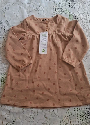 Robe bébé KIABI beige pommes 24 mois neuve - Éco Conception, marque: Kiabi, état: Très bon état, taille: 18-24 mois / 86 cm, 5,90 €, 6,90 € Protection acheteurs incluse
