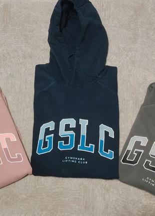 Lots de sweats à capuche gymshark gris bleu rose GSLC Gymshark lifting club, brand: Gymshark, condizioni: Ottime, taglia: S / IT 40 / EU 36, €50.00, €53.20 include la Protezione acquisti