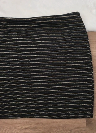 Jupe noir et dorée, marca: Boutique Parisienne, estado: Muito bom, tamanho: L / 40 / 12, €5.00, €5.95 inclui Proteção do Comprador