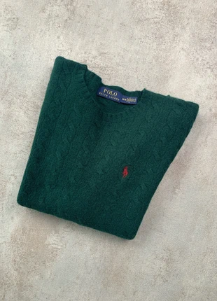 Pull Sweat Col Rond Vert Foncé Torsadé Ralph Lauren Homme Taille M Laine, marca: Ralph Lauren, estado: Muy bueno, tamaño: M, 39,99 €, 42,69 € Protección al comprador incluida