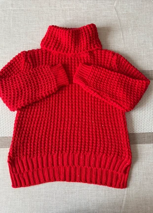 Maglione dolcevita natalizio rosso - tg L, brand: Made In Italy, condizioni: Ottime, taglia: L / IT 44 / EU 40, €7.00, €8.05 include la Protezione acquisti