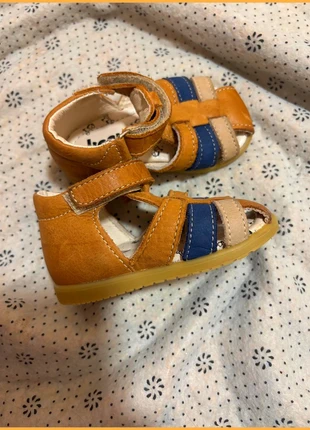 Sandales Cuir Premiers Pas Bopy/Bibop T. 18 État Neuf Marron/Marine, marca: bopy, estado: Muito bom, tamanho: 18, €16.00, €17.50 inclui Proteção do Comprador