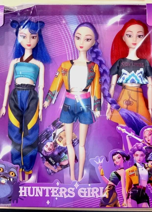 Lots de 3 poupées style barbie Kpop Demon Hunters, marque: Kpop, état: Très bon état, taille: Taille unique, 25,00 €, 26,95 € Protection acheteurs (Pro) incluse