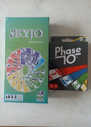 Skyjo et Phase 10, condizioni: Nuovo senza cartellino, €15.50, €16.98 include la Protezione acquisti