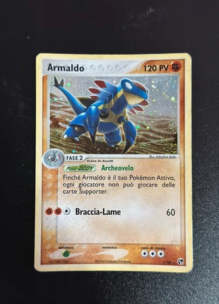 Armaldo Holo, merk: Pokémon, staat: Goed, € 10,00, € 11,20 inclusief Kopersbescherming
