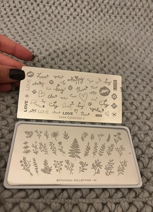 plaques de stamping + tampon + vernis, marke: Ongle24, zustand: Neu, mit Etikett, 7,00 €, 8,05 € inklusive Vinted-Käuferschutz