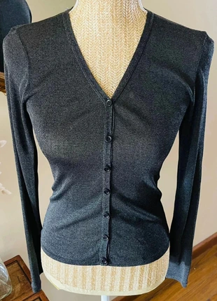 Gilet cardigan Vanessa Bruno neuf taille 1 gris anthracite col V manches longues boutonnee, marke: Vanessa Bruno, zustand: Neu, größe: S / 36 / 8, 46,00 €, 49,00 € inklusive Vinted-Käuferschutz