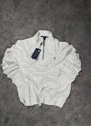 Polo Ralph Lauren 1/4 Zip Bianca Originale Uomo Taglia M 🔥, marca: Ralph Lauren, estado: Novo com etiquetas, tamanho: M, €63.00, €66.85 inclui Proteção do Comprador