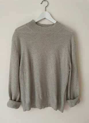 Kaschmir Rollkragen Pullover Hellgrau meliert, marque: H&M, état: Très bon état, taille: L / 40 / 12, 29,00 €, 31,15 € Protection acheteurs incluse