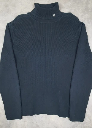 Pull col roulé noir côtelé Marque Lauren Ralph Lauren Taille XL, brand: Lauren Ralph Lauren, condition: Very good, size: XL / 42 / 14, €25.00, €26.95 includes Buyer Protection Pro