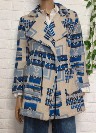 Abrigo vintage mujer patrón geométrico talla M, marque: Vintage Dressing, état: Très bon état, taille: M / 38 / 10, 24,90 €, 26,85 € Protection acheteurs incluse