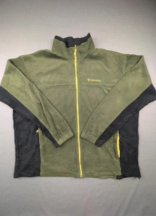 Veste full zip fleece jacket homme Columbia taille XXL kaki logo brodé, marke: Columbia, zustand: Sehr gut, größe: XXL, 22,00 €, 23,80 € inklusive Vinted-Käuferschutz