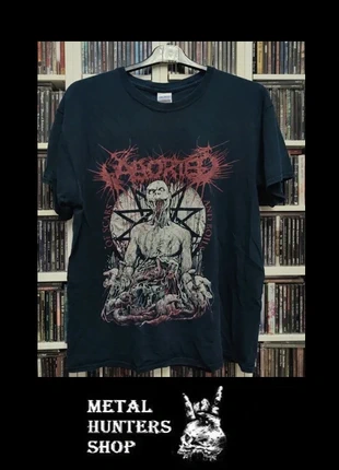 Aborted - I am become Official T-Shirt 2014, marke: Gildan, zustand: Zufriedenstellend, größe: L, 9,99 €, 11,19 € beinhaltet Vinted-Käuferschutz Pro